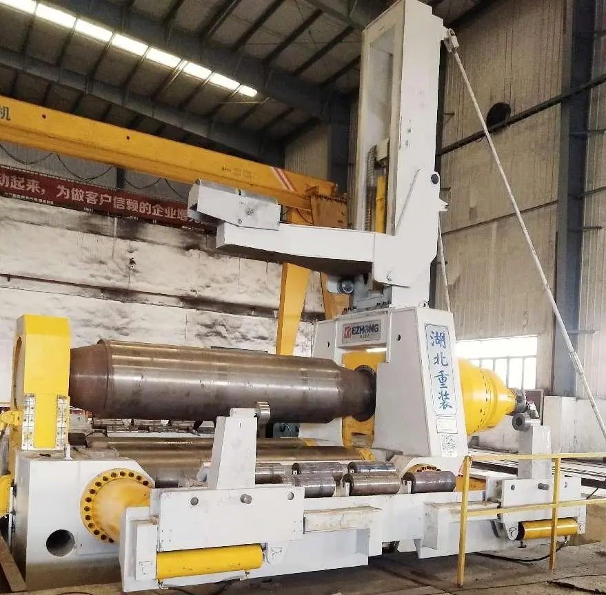 EZHONG Specialized Plate Rolling Machine For Wind Power Tower